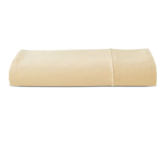 Donna Karan Silk Indulgence Cotton/Silk Flat Sheet,Queen - Picture 1 of 2